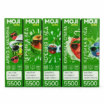 MOJI 5.500 (черника, лёд)