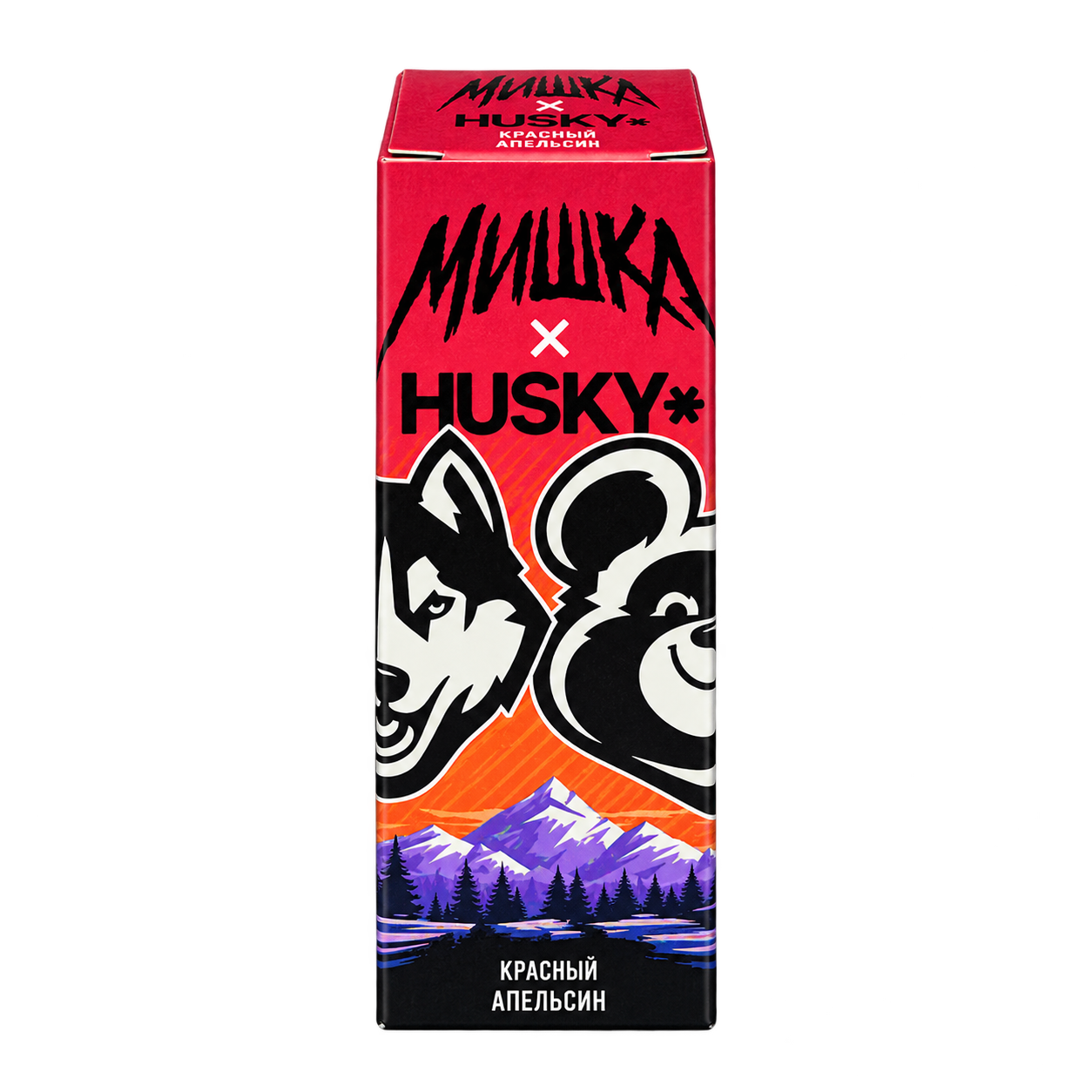 МИШКА & HUSKY (красный апельсин)